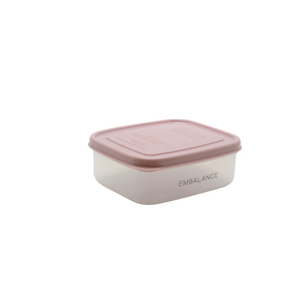 ウィルマックス RECTANGLE CONTAINER T12212エンバランス レクタングルコンテナ　XS 370ml パステルピンク