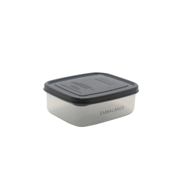 ウィルマックス RECTANGLE CONTAINER T12214エンバランス レクタングルコンテナ　XS 370ml グレー