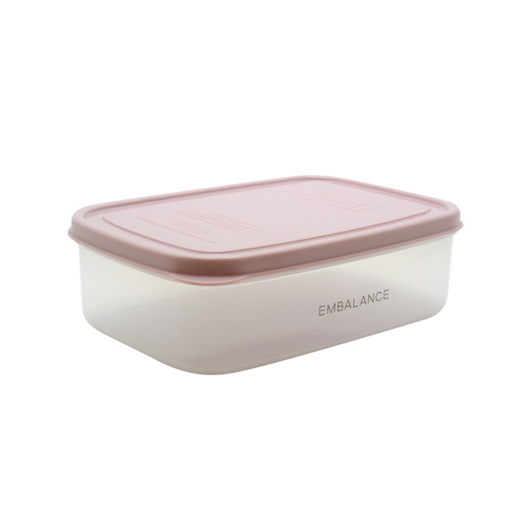 ウィルマックス RECTANGLE CONTAINER T12218エンバランス レクタングルコンテナ　M 870ml パステルピンク